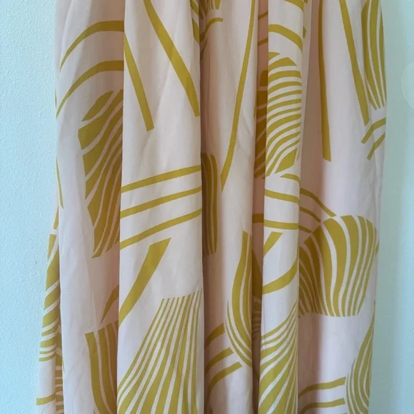 böhme Yellow and Cream Midi Dress with Shell Print - Picture 6 of 13